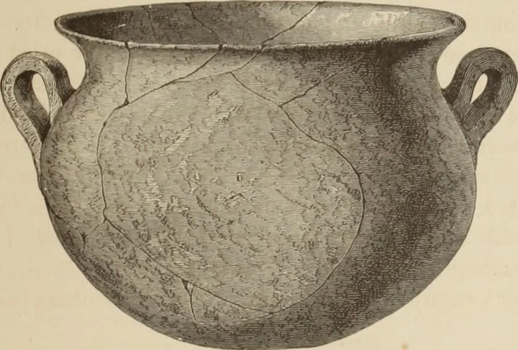 An illustration from Mycen©Œ : a narrative of researches and discoveries at Mycen©Œ and Tiryns, 1878, leaf 96