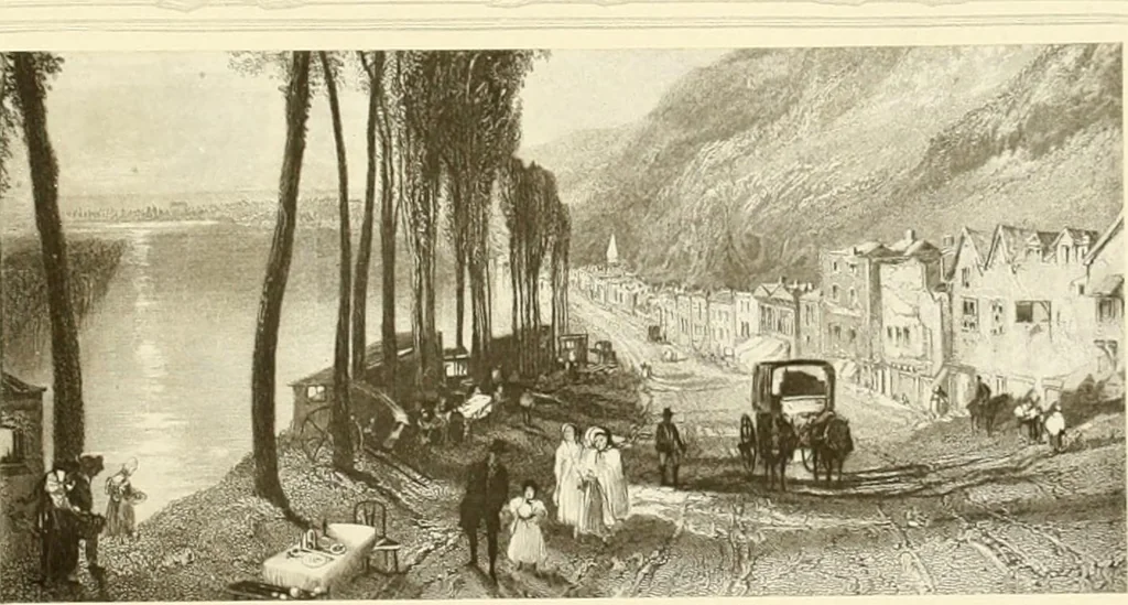 An illustration from My lady's cabinet, decorated with drawings and miniatures, 1873, leaf 100