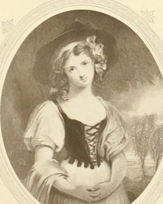 An illustration from My lady's cabinet, decorated with drawings and miniatures, 1873, leaf 12