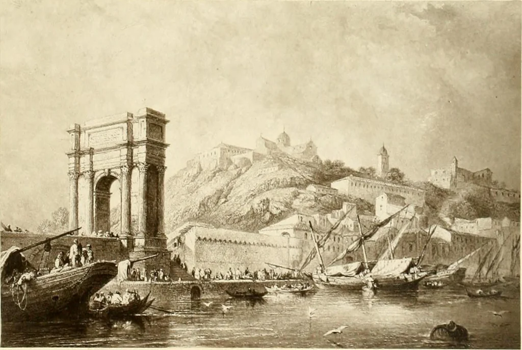 An illustration from My lady's cabinet, decorated with drawings and miniatures, 1873, leaf 20