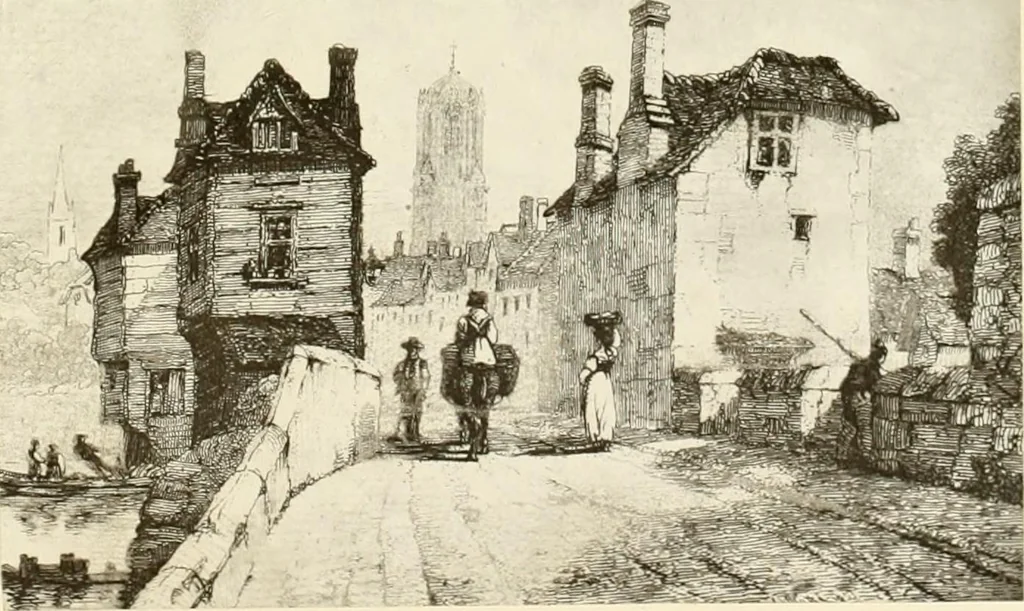 An illustration from My lady's cabinet, decorated with drawings and miniatures, 1873, leaf 24
