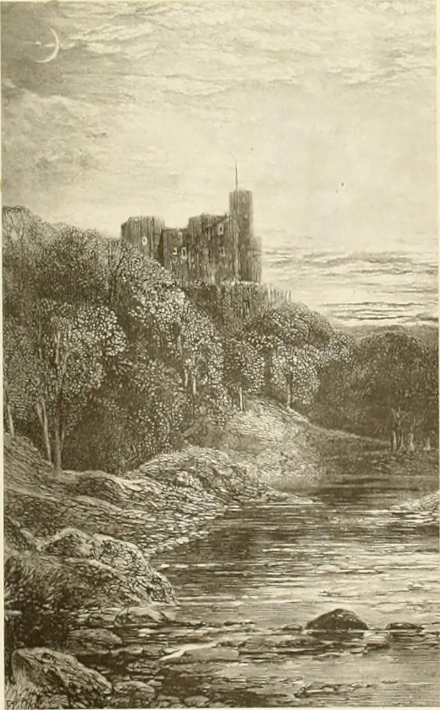 An illustration from My lady's cabinet, decorated with drawings and miniatures, 1873, leaf 32