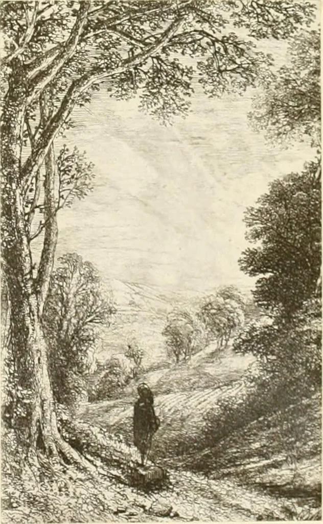 An illustration from My lady's cabinet, decorated with drawings and miniatures, 1873, leaf 32