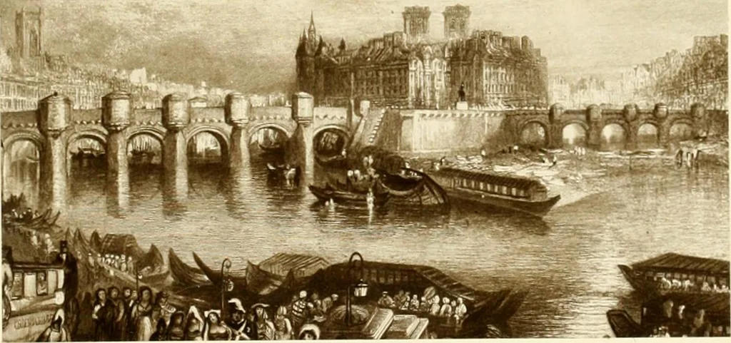 An illustration from My lady's cabinet, decorated with drawings and miniatures, 1873, leaf 36