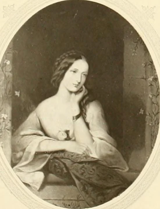 An illustration from My lady's cabinet, decorated with drawings and miniatures, 1873, leaf 36