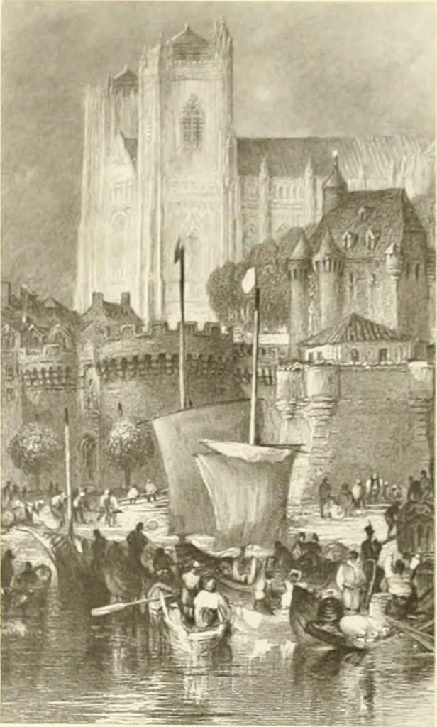An illustration from My lady's cabinet, decorated with drawings and miniatures, 1873, leaf 40