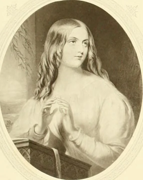 An illustration from My lady's cabinet, decorated with drawings and miniatures, 1873, leaf 52