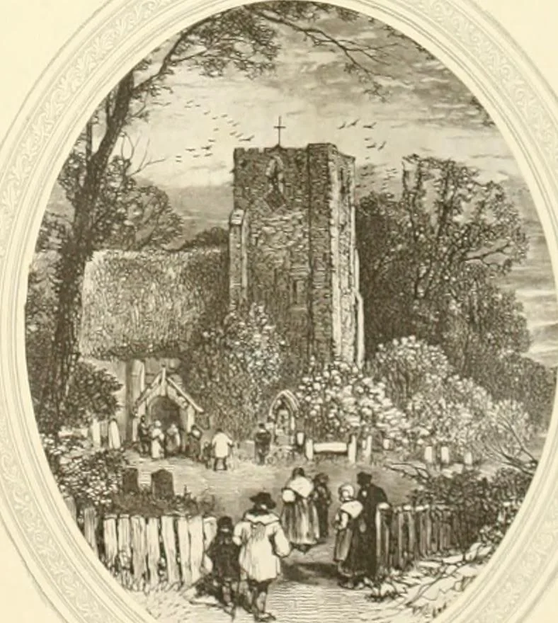 An illustration from My lady's cabinet, decorated with drawings and miniatures, 1873, leaf 56