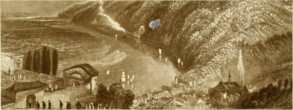 An illustration from My lady's cabinet, decorated with drawings and miniatures, 1873, leaf 60