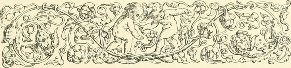 An illustration from My lady's cabinet, decorated with drawings and miniatures, 1873, leaf 8