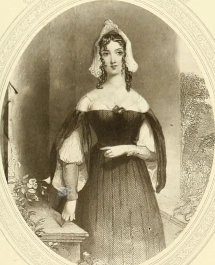 An illustration from My lady's cabinet, decorated with drawings and miniatures, 1873, leaf 84