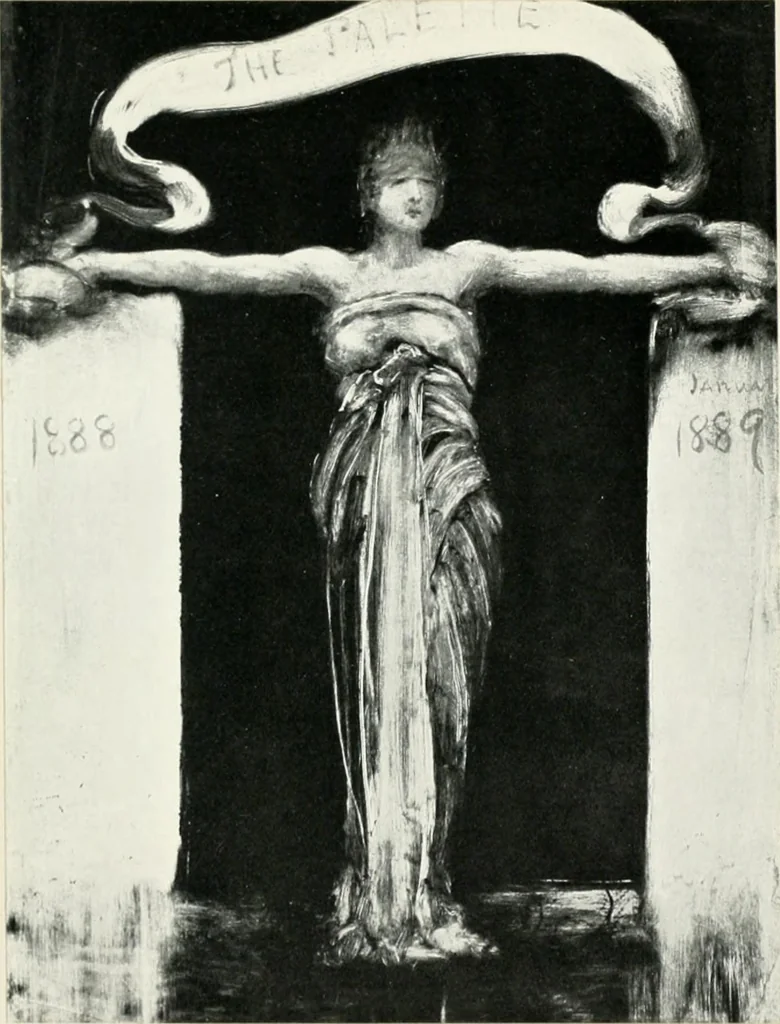 An illustration from My school and my gospel, 1908, leaf 108