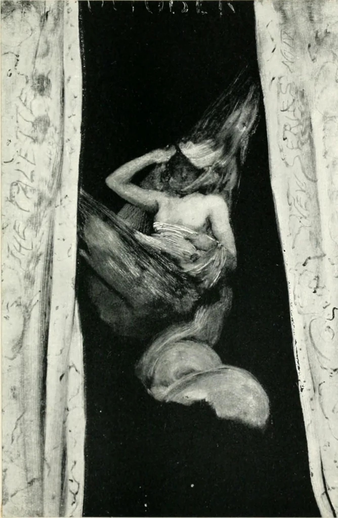 An illustration from My school and my gospel, 1908, leaf 116