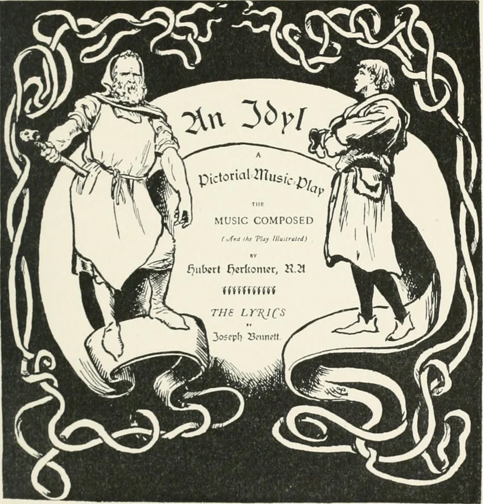 An illustration from My school and my gospel, 1908, leaf 152