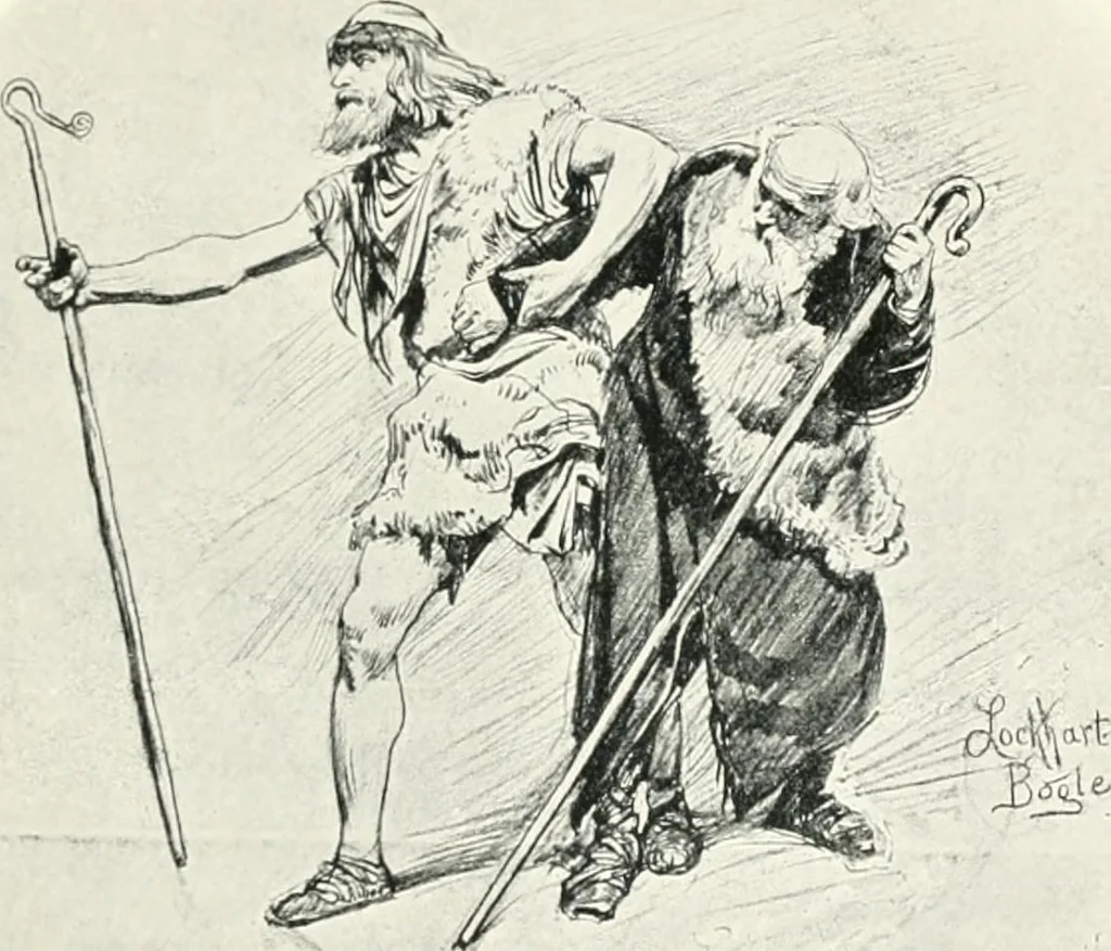 An illustration from My school and my gospel, 1908, leaf 160