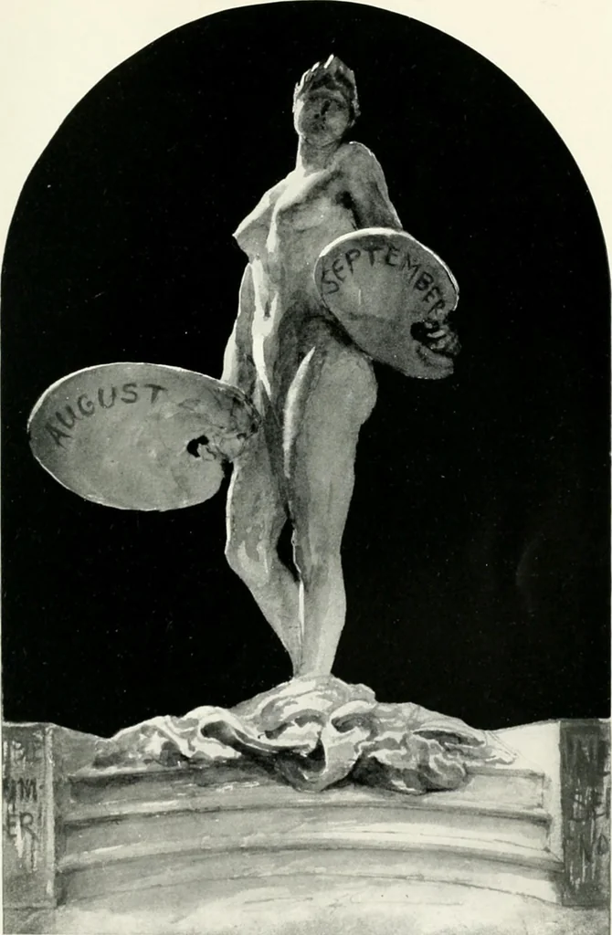 An illustration from My school and my gospel, 1908, leaf 74