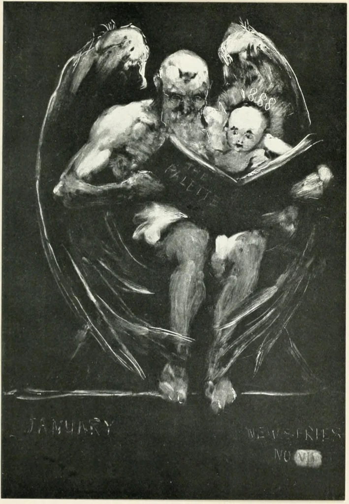 An illustration from My school and my gospel, 1908, leaf 88