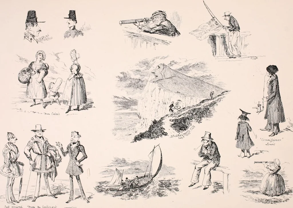 An illustration from My sketchbook : v. 1 Pentonville, 1834, leaf 16