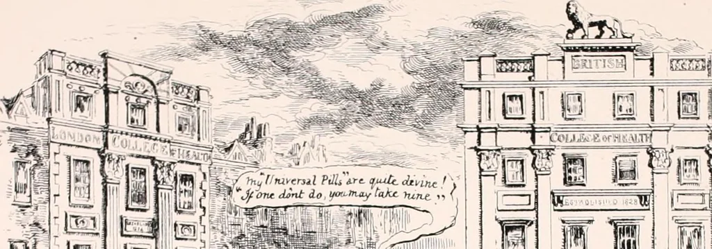 An illustration from My sketchbook : v. 1 Pentonville, 1834, leaf 18