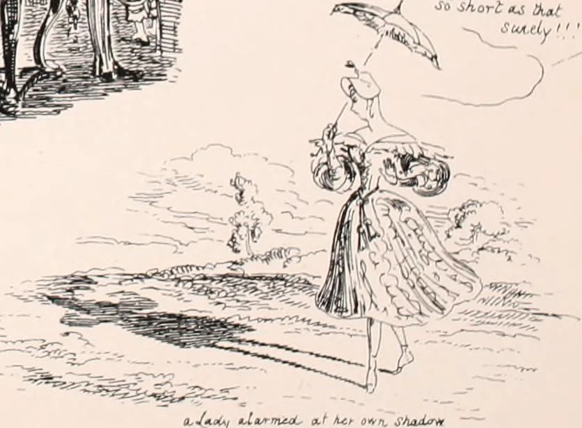 An illustration from My sketchbook : v. 1 Pentonville, 1834, leaf 26