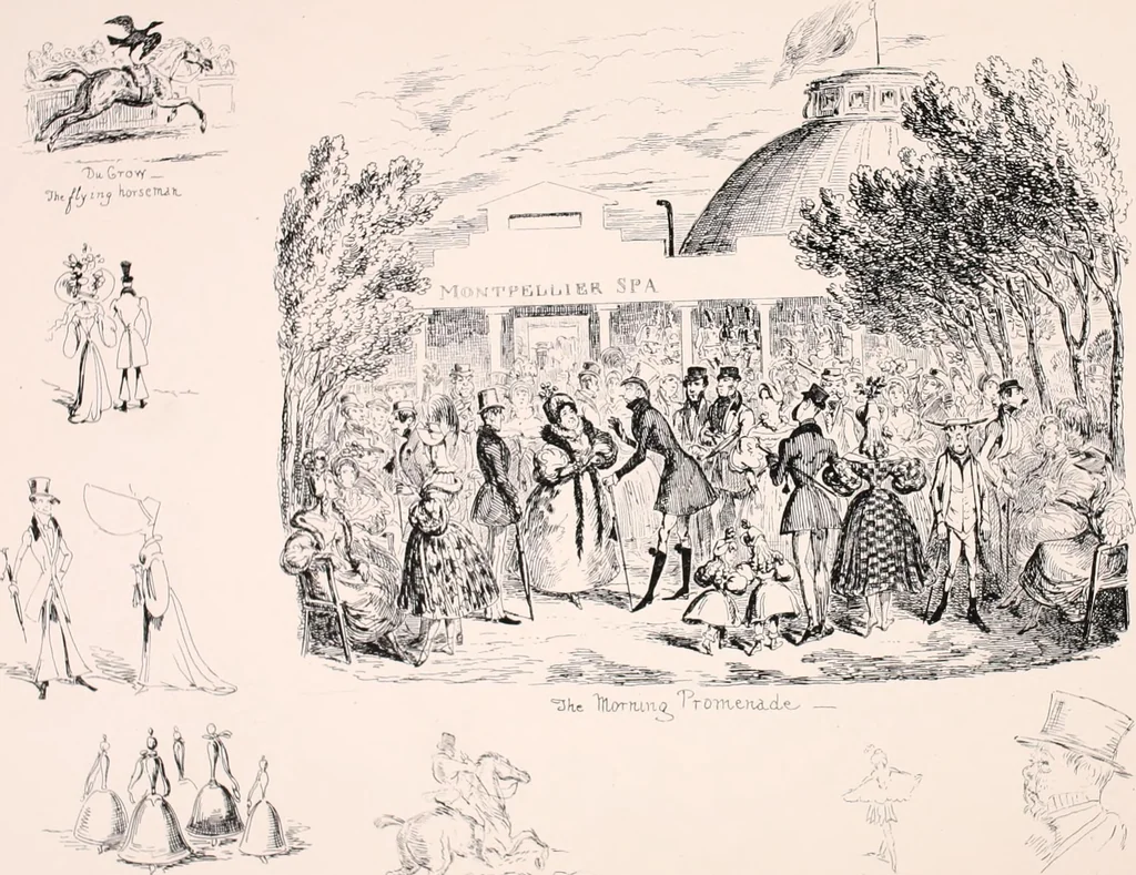 An illustration from My sketchbook : v. 1 Pentonville, 1834, leaf 28