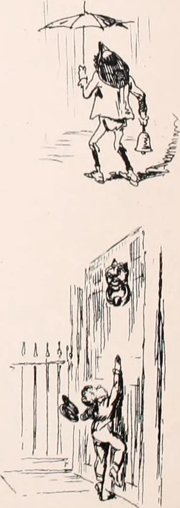 An illustration from My sketchbook : v. 1 Pentonville, 1834, leaf 30