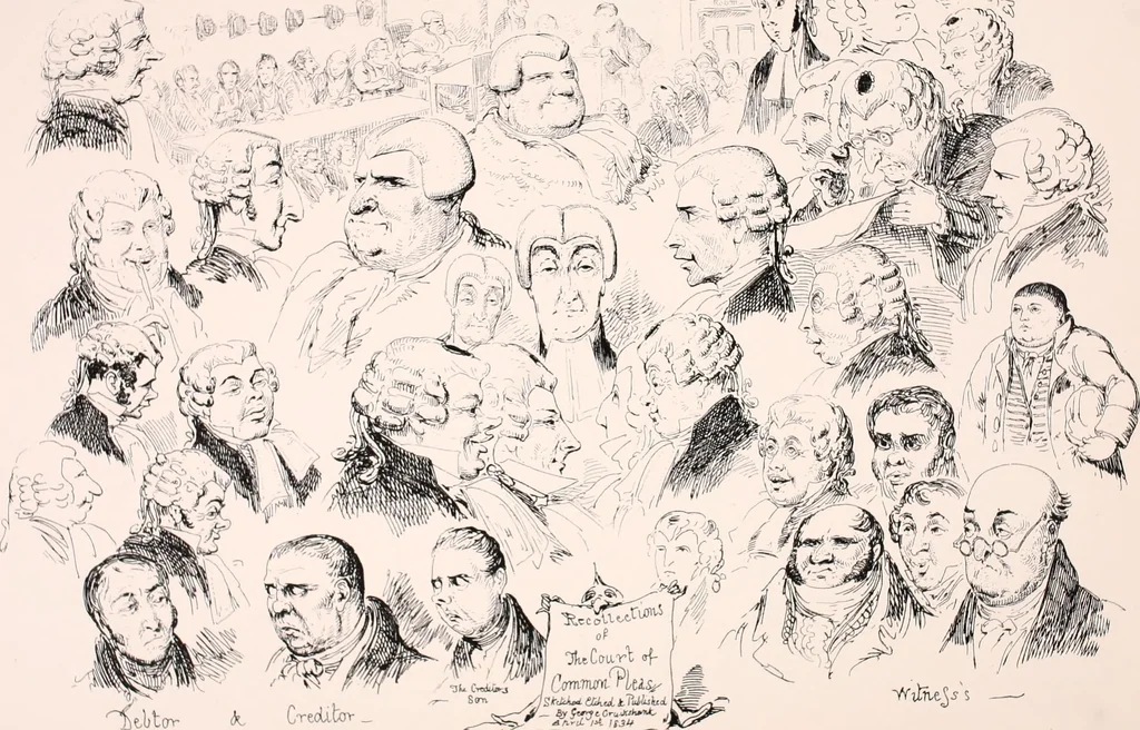 An illustration from My sketchbook : v. 1 Pentonville, 1834, leaf 32