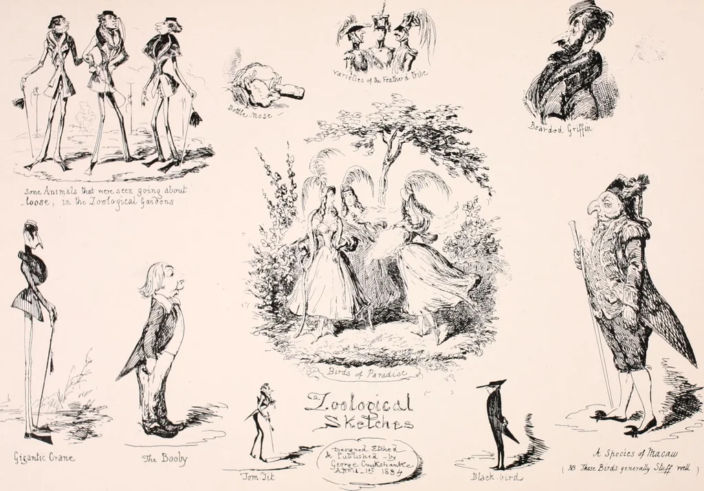 An illustration from My sketchbook : v. 1 Pentonville, 1834, leaf 34