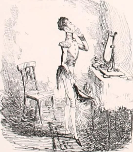 An illustration from My sketchbook : v. 1 Pentonville, 1834, leaf 38