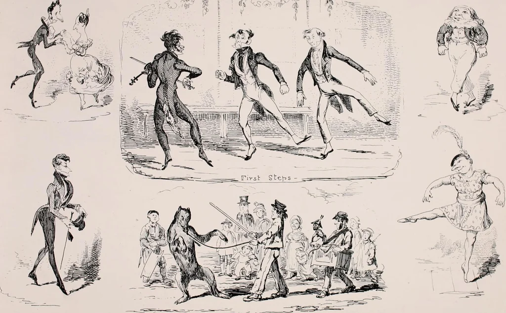 An illustration from My sketchbook : v. 1 Pentonville, 1834, leaf 50