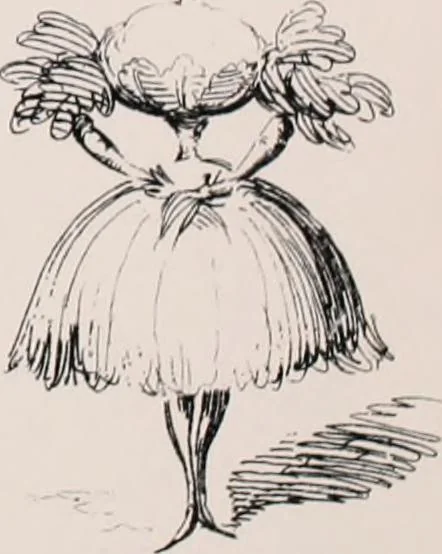 An illustration from My sketchbook : v. 1 Pentonville, 1834, leaf 54