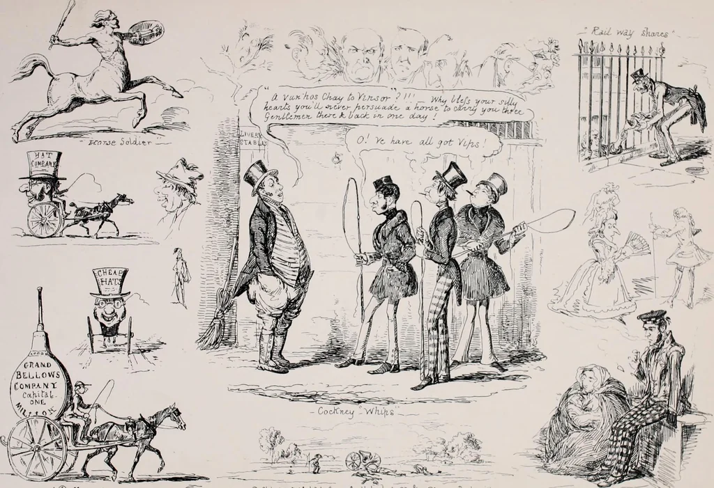 An illustration from My sketchbook : v. 1 Pentonville, 1834, leaf 72