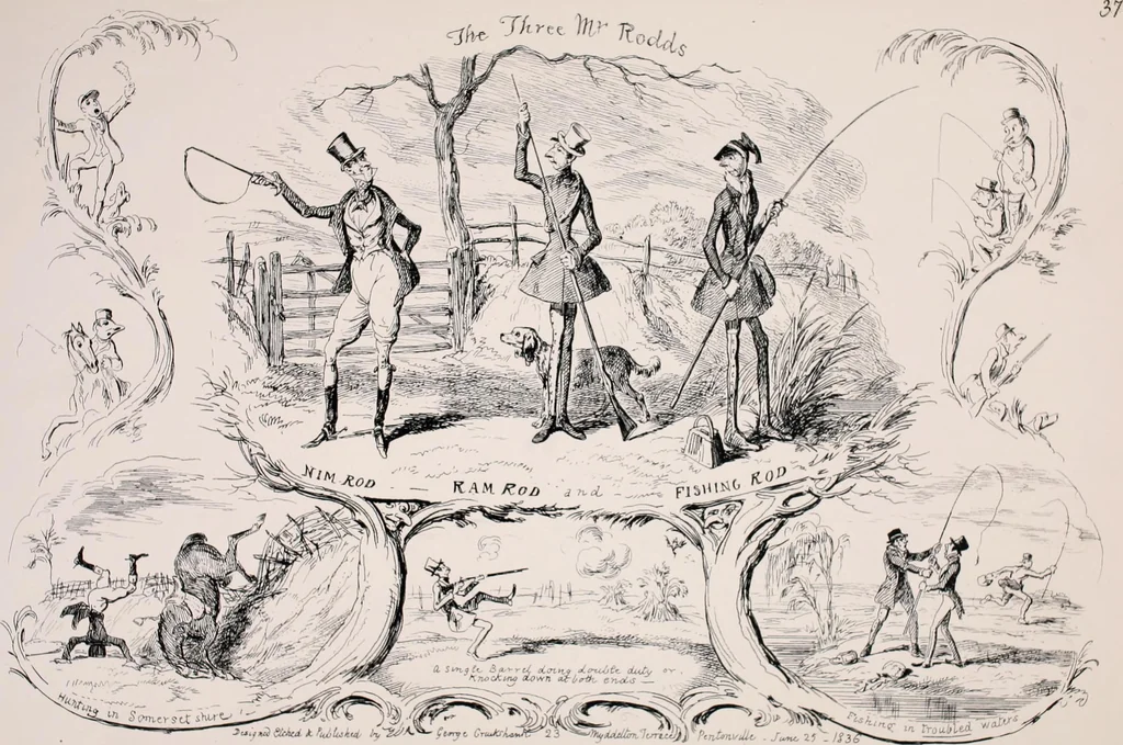 An illustration from My sketchbook : v. 1 Pentonville, 1834, leaf 78