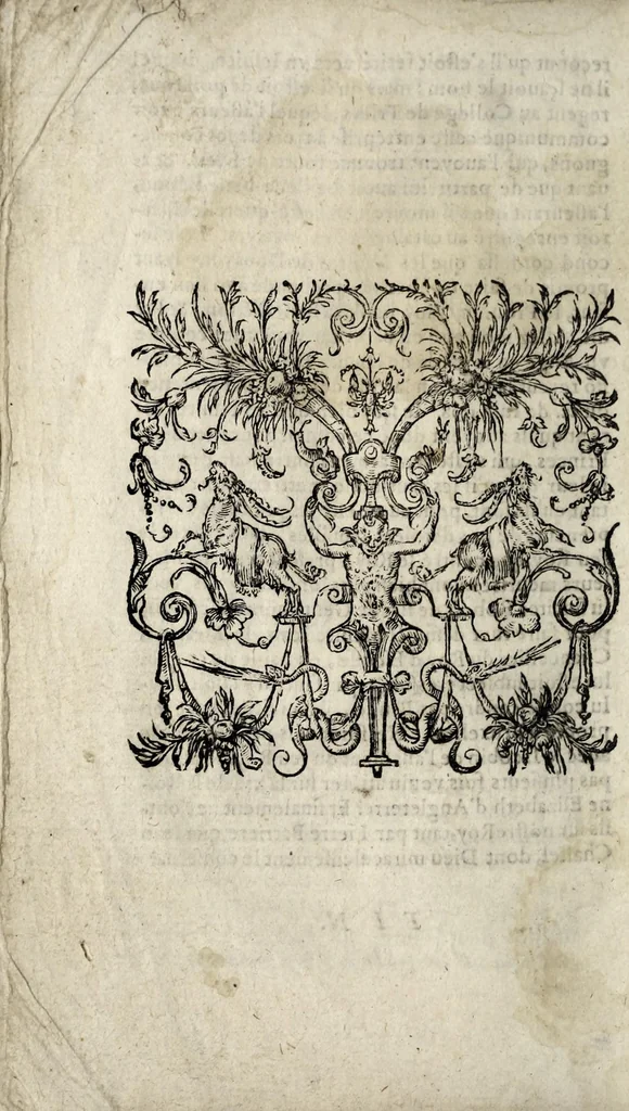 An illustration from Mystere des iesuites pour prendre resolution de tuer les roys., 1610, leaf 14
