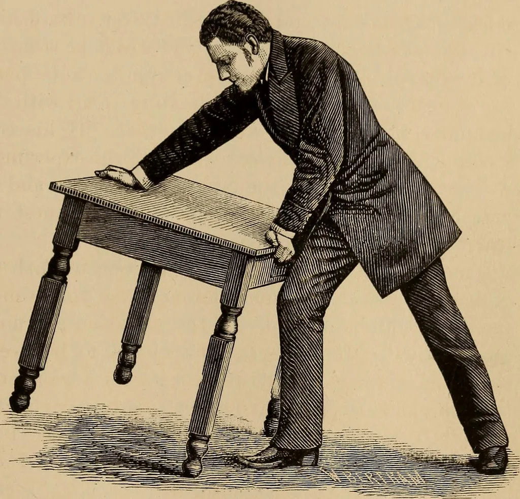 An illustration from The mysteries of the head and the heart explained : including an improved system of phrenology, a new theory of the emotions, and an explanation of the mysteries of mesmerism, trance, mind-reading, and the spirit delusion, 1875, leaf 314