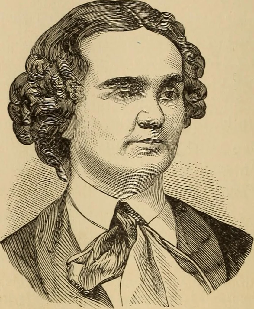 An illustration from The mysteries of the head and the heart explained : including an improved system of phrenology, a new theory of the emotions, and an explanation of the mysteries of mesmerism, trance, mind-reading, and the spirit delusion, 1875, leaf 87