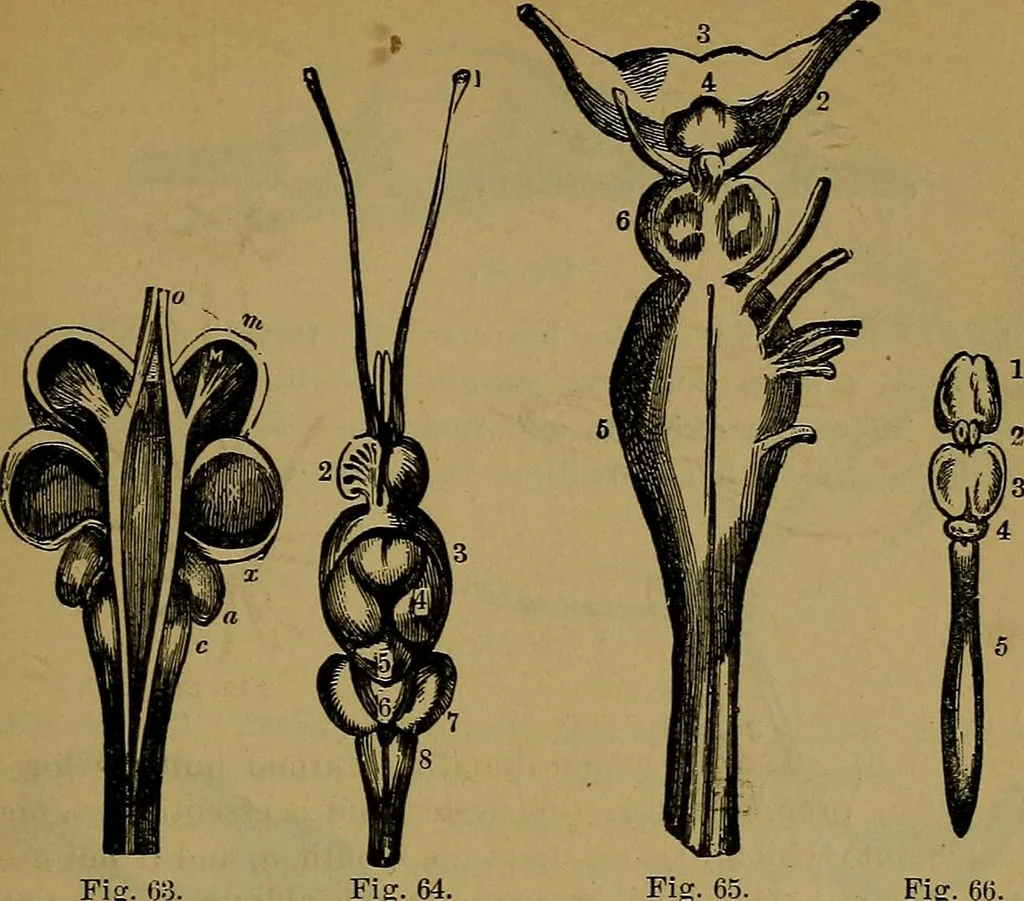 An illustration from The mysteries of the head and the heart explained: including an improved system of phrenology; a new theory of the emotions, and an explanation of the mysteries of mesmerism, trance, mind-reading, and the spirit delusion, 1881, leaf 204