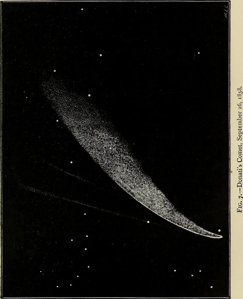 An illustration from Mysteries of time and space, 1883, leaf 184