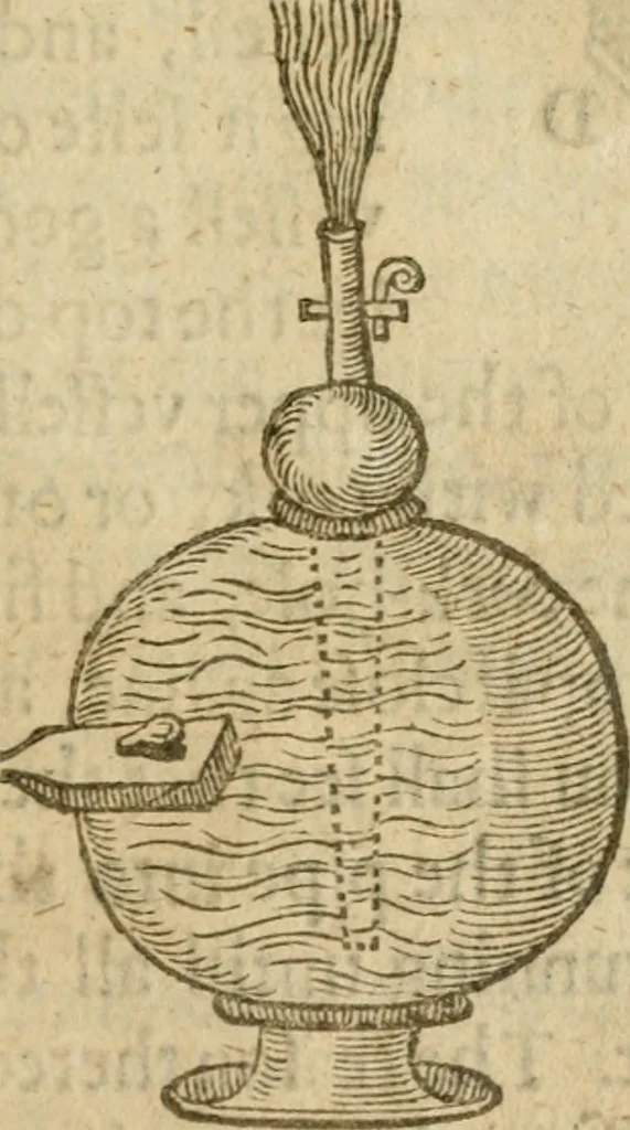 An illustration from The mysteryes of nature and art : conteined in foure severall tretises, the first of water workes, the second of fyer workes, the third of drawing, colouring, painting, and engrauing, the fourth of divers experiments, as wel serviceable as delightful, 1634, leaf 28