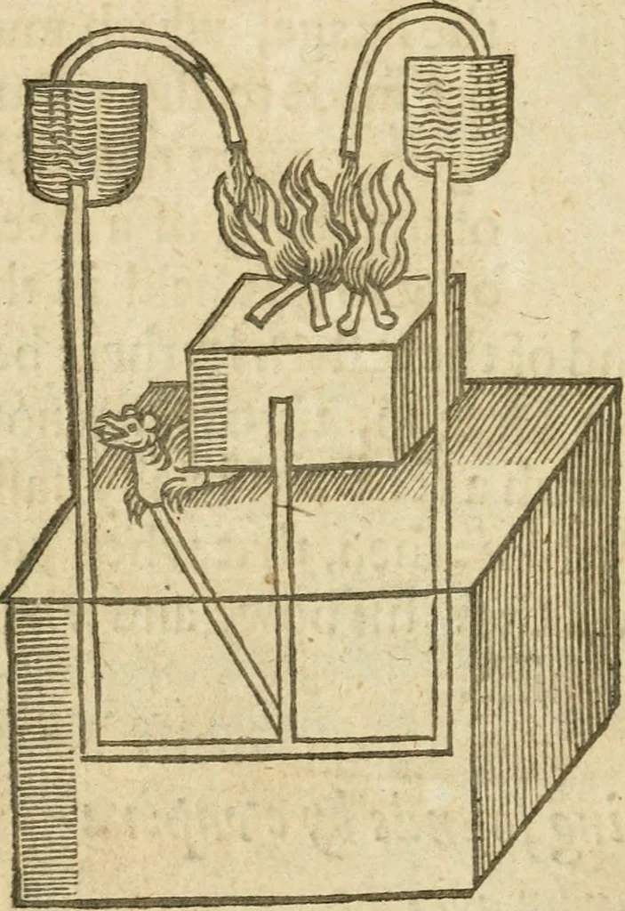 An illustration from The mysteryes of nature and art : conteined in foure severall tretises, the first of water workes, the second of fyer workes, the third of drawing, colouring, painting, and engrauing, the fourth of divers experiments, as wel serviceable as delightful, 1634, leaf 39