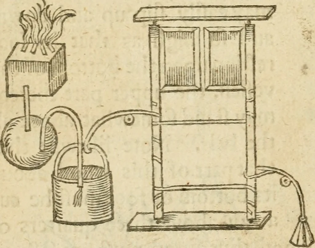 An illustration from The mysteryes of nature and art : conteined in foure severall tretises, the first of water workes, the second of fyer workes, the third of drawing, colouring, painting, and engrauing, the fourth of divers experiments, as wel serviceable as delightful, 1634, leaf 41