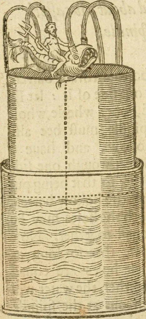 An illustration from The mysteryes of nature and art : conteined in foure severall tretises, the first of water workes, the second of fyer workes, the third of drawing, colouring, painting, and engrauing, the fourth of divers experiments, as wel serviceable as delightful, 1634, leaf 59