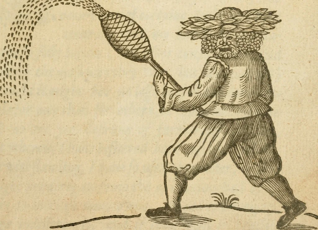 An illustration from The mysteryes of nature and art : conteined in foure severall tretises, the first of water workes, the second of fyer workes, the third of drawing, colouring, painting, and engrauing, the fourth of divers experiments, as wel serviceable as delightful, 1634, leaf 64