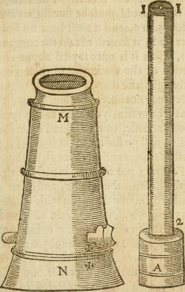 An illustration from The mysteryes of nature and art : conteined in foure severall tretises, the first of water workes, the second of fyer workes, the third of drawing, colouring, painting, and engrauing, the fourth of divers experiments, as wel serviceable as delightful, 1634, leaf 84