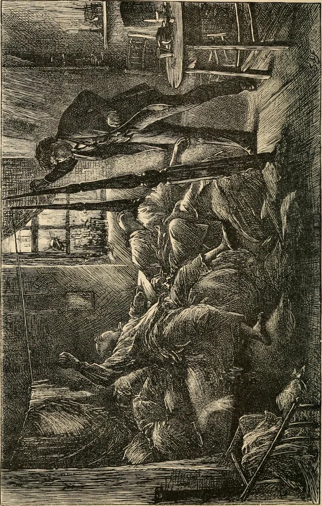 An illustration from The mystery of Edwin Drood, 1870, leaf 19