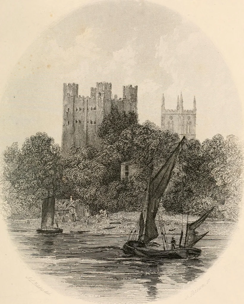 An illustration from The mystery of Edwin Drood, 1870, leaf 8
