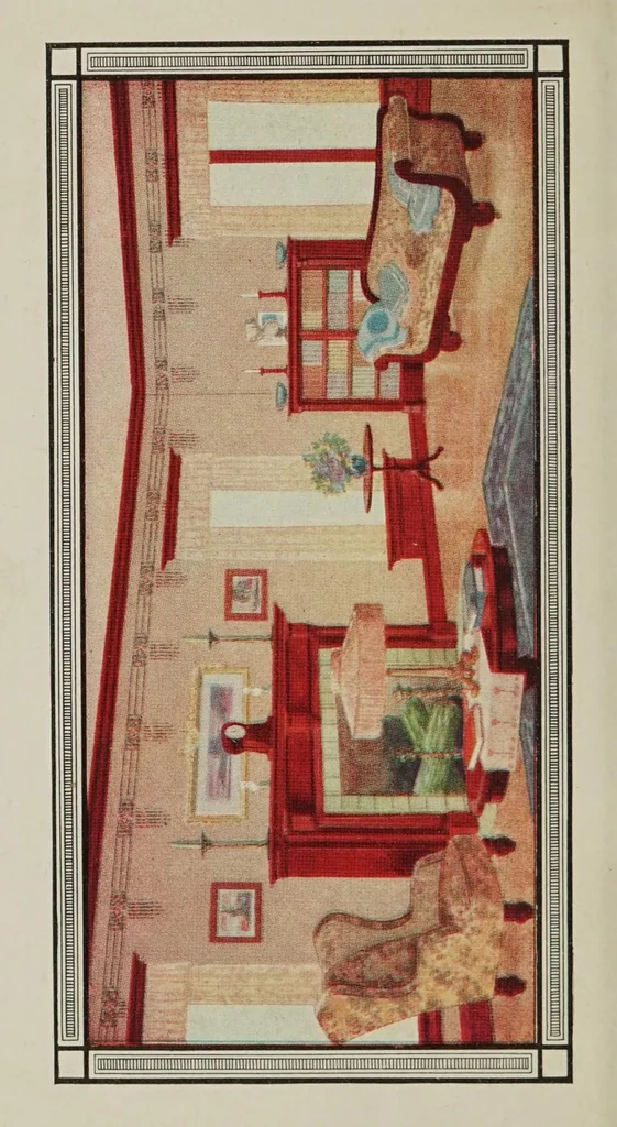 An illustration from The mystery of the lost woman : the startling secret about walls, 1910, leaf 2