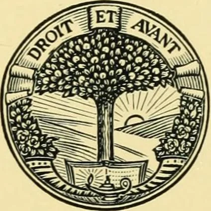 An illustration from The mystery of the oriental rug; the mystery of the rug, the prayer rug, some advice to purchasers of oriental rugs, 1914, leaf 10
