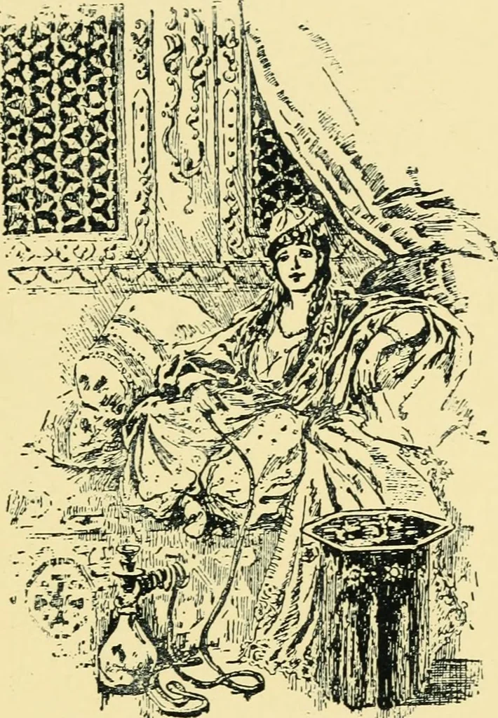 An illustration from The mystery of the oriental rug; the mystery of the rug, the prayer rug, some advice to purchasers of oriental rugs, 1914, leaf 20