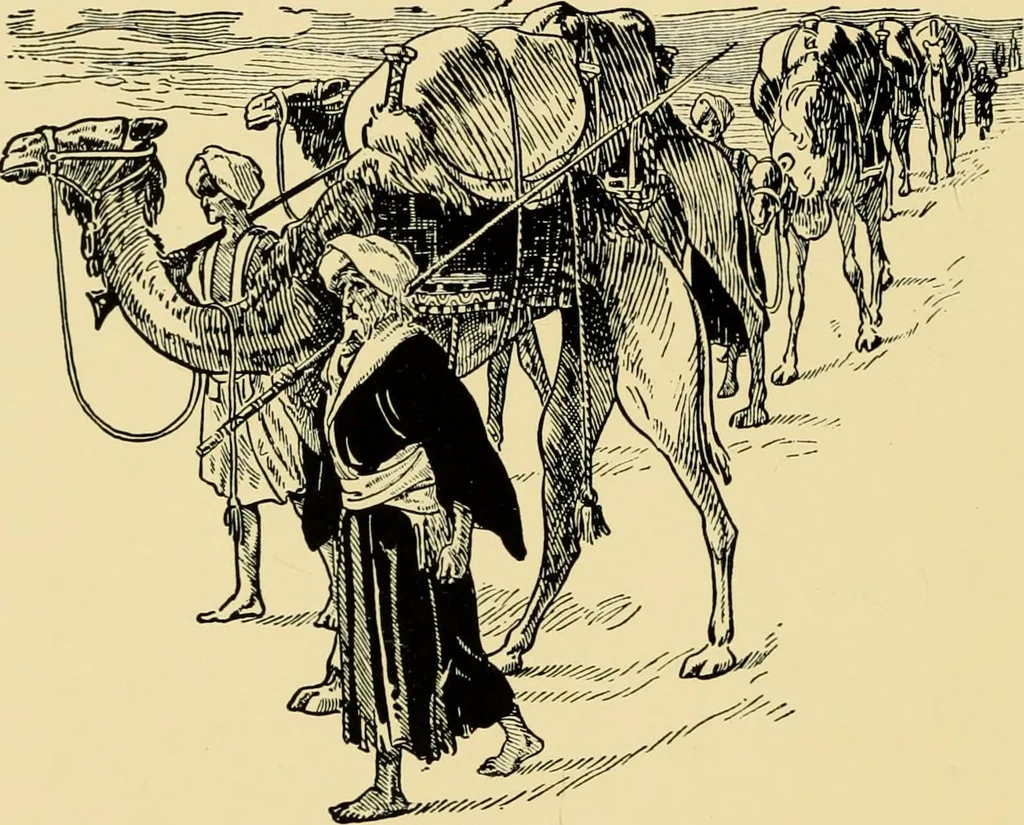 An illustration from The mystery of the oriental rug; the mystery of the rug, the prayer rug, some advice to purchasers of oriental rugs, 1914, leaf 55
